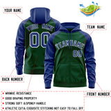 Custom Personalized Long-Sleeve Zippered Workout Full-Zip Raglan Sleeves Hoodie For All Ages