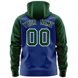 Custom Individualized Full-Zip Raglan Sleeves Fashion Sport Hoodie Define Your Look For All Ages