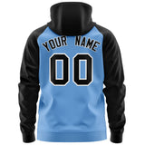 Custom Individualized Full-Zip Raglan Sleeves Fashion Sport Hoodie Define Your Look For All Ages