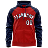 Custom Individualized Full-Zip Raglan Sleeves Fashion Sport Hoodie Define Your Look For All Ages