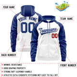 Custom Full-Zip Raglan Sleeves For Man Personalized Sweatshirt Stitched Name Number