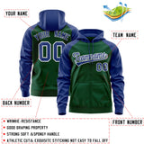 Custom Rain Defender Loose Fit Heavyweight Full-Zip Hoodie Raglan Sleeves Sweatshirt