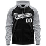 Custom Full-Zip Raglan Sleeves For Man Personalized Sweatshirt Stitched Name Number