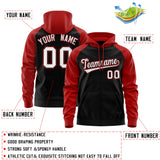 Custom Personalized Long-Sleeve Zippered Workout Full-Zip Raglan Sleeves Hoodie Fashion Sweatshirt