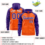 Custom Full-Zip Raglan Sleeves For Man Personalized Sweatshirt Embroideried Your Team Logo