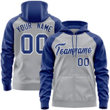 Custom Cotton Full-Zip Raglan Sleeves Hoodie Unisex Personalized Couples Fashion Sweatshirt