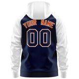 Custom Unique Long-Sleeve Zippered Training Full-Zip Raglan Sleeves Hoodie Sport Sweatshirt