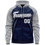 Custom Full-Zip Raglan Sleeves For Man Personalized Sweatshirt Embroideried Your Team Logo