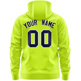 Custom Your Own Full-Zip Hoodies With Flame Stitched Team Name Number Logo