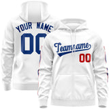 Custom Unisex Single-Tone Flame Sports Full-Zip Sweatshirt Hoodie Stitched Name Number