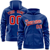 Custom Unisex Single-Tone Flame Sports Full-Zip Sweatshirt Hoodie Stitched Name Number