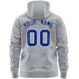 Custom Unisex Single-Tone Flame Sports Full-Zip Sweatshirt Hoodie Stitched Name Number