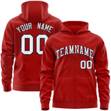 Custom Sweatshirt for Men Youth Full-Zip Hoodie Stitched Team Name Number