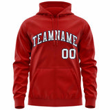 Custom Sweatshirt for Men Youth Full-Zip Hoodie Stitched Team Name Number