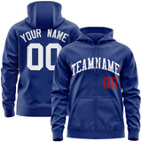 Custom Sweatshirt for Men Youth Full-Zip Hoodie Stitched Team Name Number