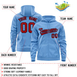 Custom Full-Zip Hoodie For Man Personalized Sweatshirt Stitched Name Number