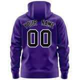 Custom Full-Zip Hoodie For Man Personalized Sweatshirt Stitched Name Number