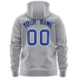 Custom Full-Zip Hoodie For Man Personalized Sweatshirt Stitched Name Number