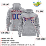 Custom Full-Zip Hoodie For Man Personalized Sweatshirt Stitched Name Number