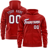 Custom Full-Zip Hoodie Sports Sweatshirt Stitched Name Number