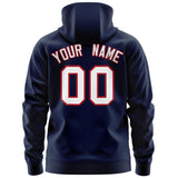 Custom Cotton Full-Zip Hoodies Unisex Personalized Couples Sweatshirt