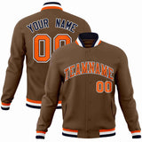 Custom Classic Style Jacket Personalized  Baseball Bomber Jacekt Sweatshirt