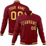 Custom Classic Style Jacket Personalized  Baseball Bomber Jacekt Sweatshirt