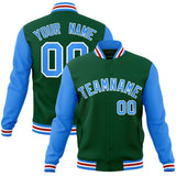 Custom Raglan Sleeves Jacket Varsity Sport Men Coat