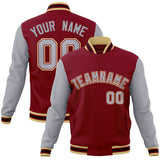 Custom Raglan Sleeves Jacket Varsity Sport Men Coat