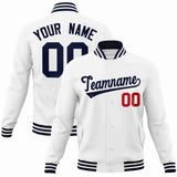 Custom Classic Style Jacket Personalized  Baseball Bomber Jacekt Sweatshirt