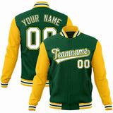 Custom Hook Raglan Sleeves Varsity Letterman Jacket For Men