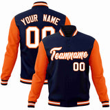 Custom Heat Raglan Sleeves Varsity Letterman Jacket For Men Outdoor Coat