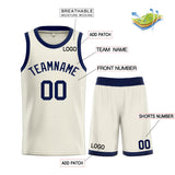 Custom Classic Basketball Jersey Sets Quick Dry Breathable Team Uniforms