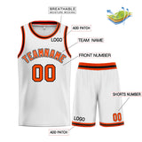 Custom Classic Basketball Jersey Sets Quick Dry Breathable Team Uniforms