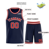 Custom Classic Basketball Jersey Sets Mesh Performance Athletic Blank Team Uniforms