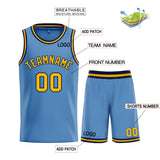 Custom Classic Basketball Jersey Sets Quick Dry Breathable Team Uniforms