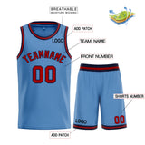 Custom Classic Basketball Jersey Sets Mesh Performance Athletic Blank Team Uniforms