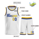 Custom Classic Basketball Jersey Sets 90s Hiphop Party Sport Set