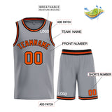 Custom Classic Basketball Jersey Sets Mesh Performance Athletic Blank Team Uniforms