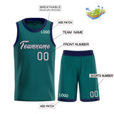 Custom Classic Basketball Jersey Sets 90s Hiphop Party Sport Set