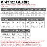 Custom Full-Zip Pure Letterman Jacket Stitched Name Number Logo Unisex