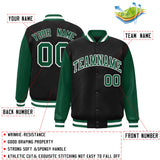 Custom Raglan Sleeves Jacket Baseball Jacket Letterman Adult Coat