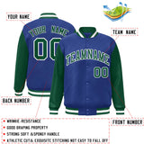 Custom Raglan Sleeves Jacket Baseball Jacket Letterman Adult Coat