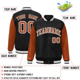 Custom Raglan Sleeves Jacket Baseball Jacket Letterman Adult Coat