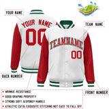 Custom Raglan Sleeves Jacket Baseball Jacket Letterman Adult Coat