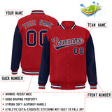 Custom Raglan Sleeves Jacket Letterman Fashion Baseball Coat