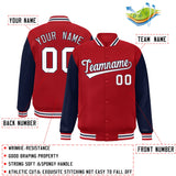 Custom Raglan Sleeves Jacket Letterman Fashion Baseball Coat