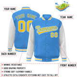 Custom Raglan Sleeves Jacket Letterman Fashion Baseball Coat