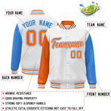 Custom Raglan Sleeves Jacket Letterman Bomber Casual Baseball Coat