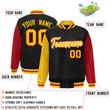 Custom Raglan Sleeves Jacket Letterman Bomber Casual Baseball Coat